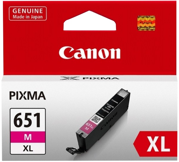 Canon PIXMA Ink Cartridge CLI-651XLM Magenta