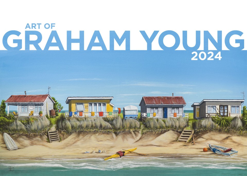Easy2C 2024 Art of Graham Young Booklet Calendar