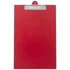 OSC Clipboard PVC Single Foolscap Red
