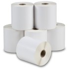Brother Direct Thermal Labels Permanent 54 x 72mm 38mm Core White Roll 500 image