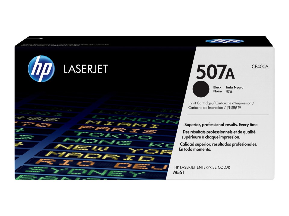 HP LaserJet Toner Cartridge 507A Black