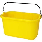 Rubbermaid Yellow Executive Caddy Pail Bucket 9.5 Litre image