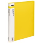 Okin Display Book With Insert Spine A4 60 Pocket Yellow image