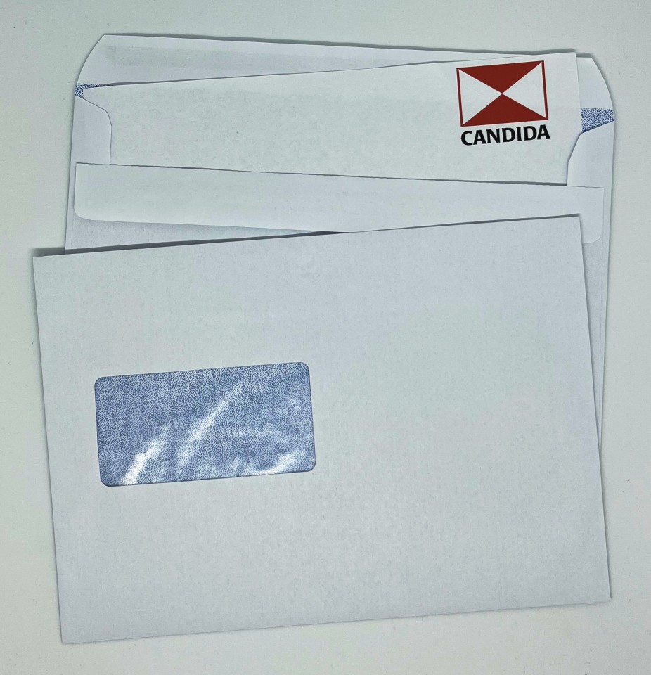 Candida Window Envelope Self-Seal C5 162mmx229mm White Box 500