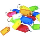 Kevron Key Tags Fluorescent 46944 Assorted Colours Pack 10 image