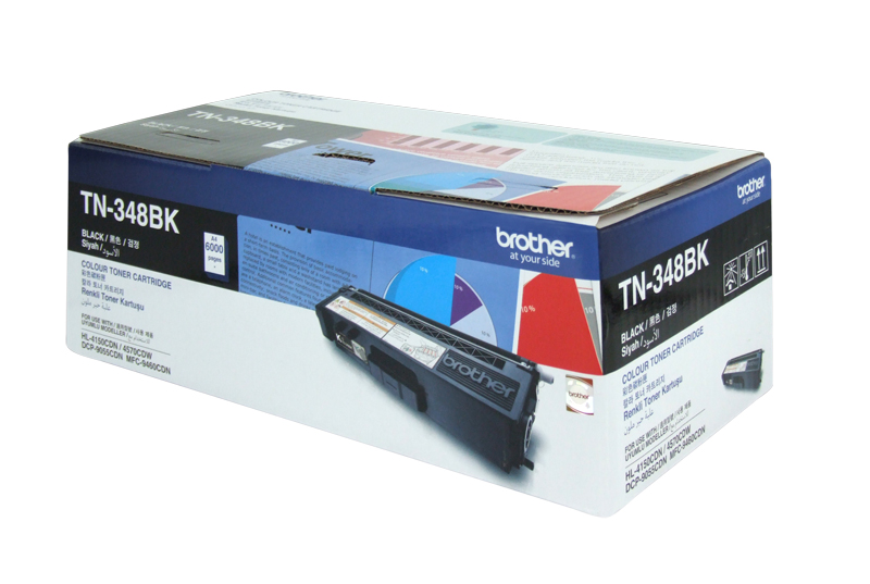 Brother Black Toner Cartridge TN-348BK