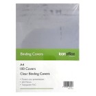 Icon Binding Covers A4 200 Micron Clear Pack 100