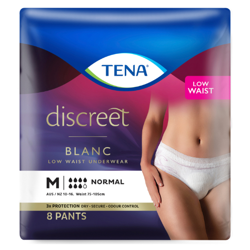 Tena Pants Women Discreet Medium Pack of 8