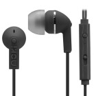 Moki Noise Isolation Earbuds With Microphone And Control Black image