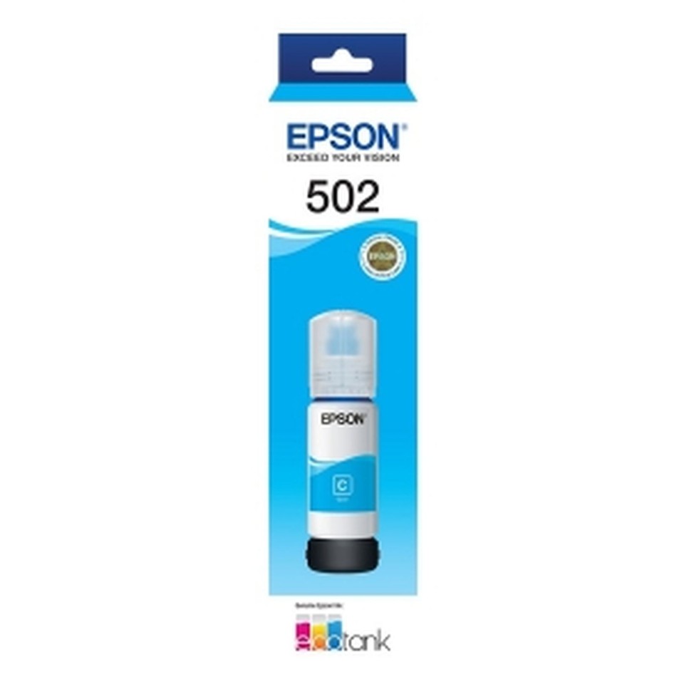 Epson Ecotank T502 Cyan Ink Bottle