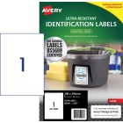 Avery L7917 Ultra Resistant Laser Labels 208x295 1up 10/pk image