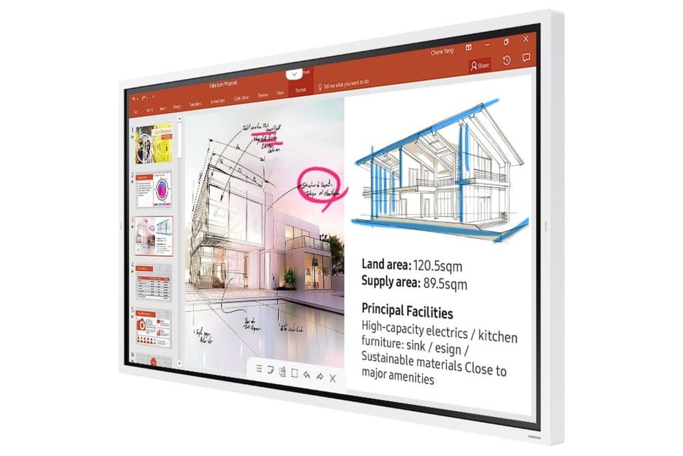 Samsung 65inch Flip - Digital Flipchart - Touch Display