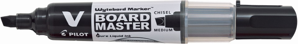 Pilot Begreen V Board Master Whiteboard Marker Chisel Black