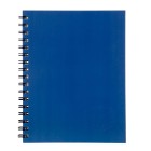 Spirax 511 Spiral Notebook Hard Cover 225x175mm 200 Pages Blue image