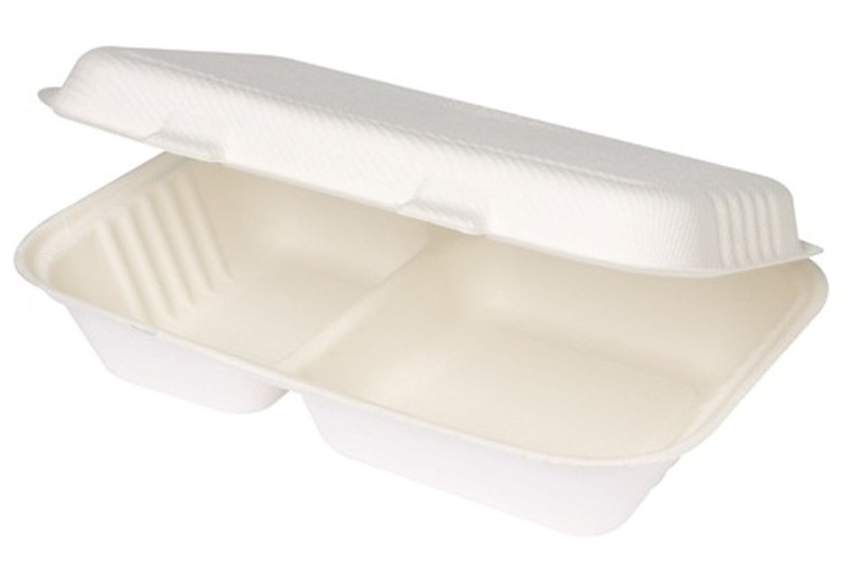 Huhtamaki Bioware Compostable Divided Box 1000ml Carton 300