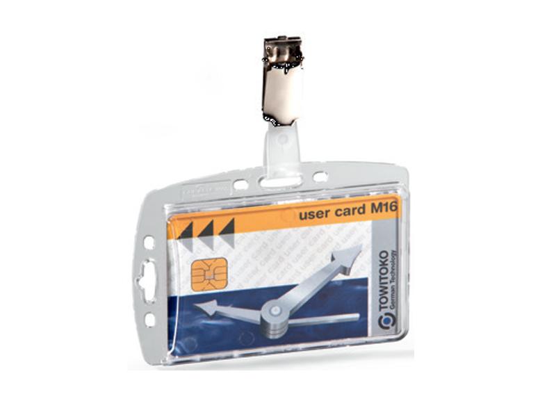 Durable Acrylic Security Card Holder