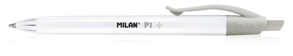 Milan P-1 Ballpoint Pen Retractable Antibacterial 1.0mm Black