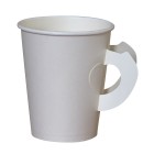Huhtamaki Paper Cup Single Wall Handle 285ml / 8oz Pack 50 image