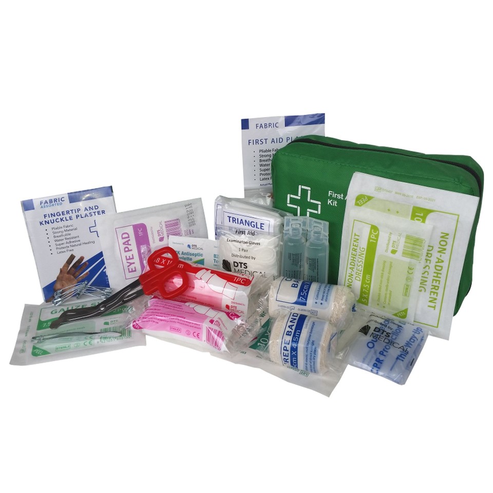DTS Medical Premium First Aid Kit Work Place 1-5 Person Soft Pack