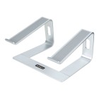 Startech Laptop Stand For Desk Portable Aluminu Silver Ergonomic Laptop Riser image