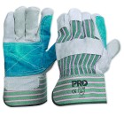 Glove Cotton Split-Leather With Reinforced Palm image