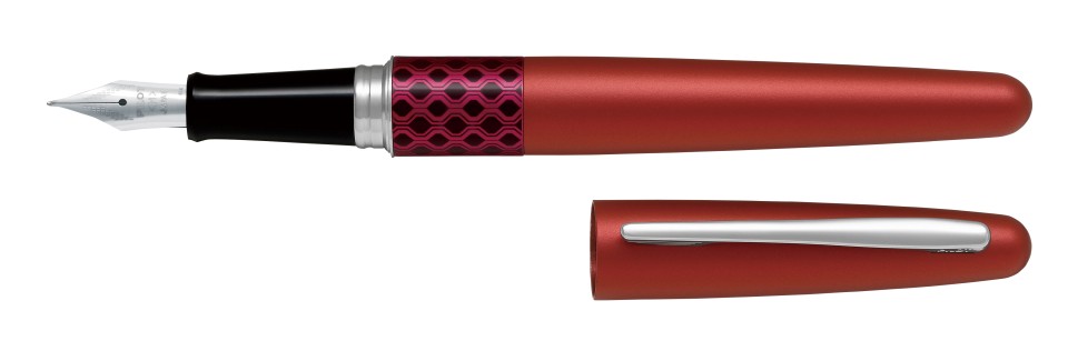 Pilot MR 3 Red Fountain Pen Medium