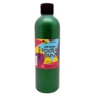 Five Star Tempera Paint 500ml Glitter Green