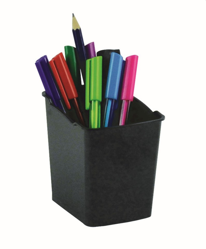 Italplast GreenR Pen/Pencil Cup Recycled Black