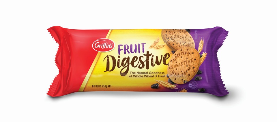 Griffins Biscuits Digestive Fruit 250g