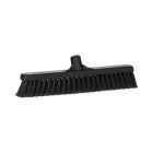 Vikan Floor Broom Soft/split Black 400mm image