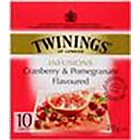 Twinings Tea Bags Enveloped Cranberry & Pomegranate Pack 10 image