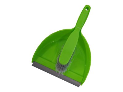 Sabco Green Dustpan Brush Set