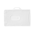 ID Card Holder Landscape  86 x 54mm Clear  image