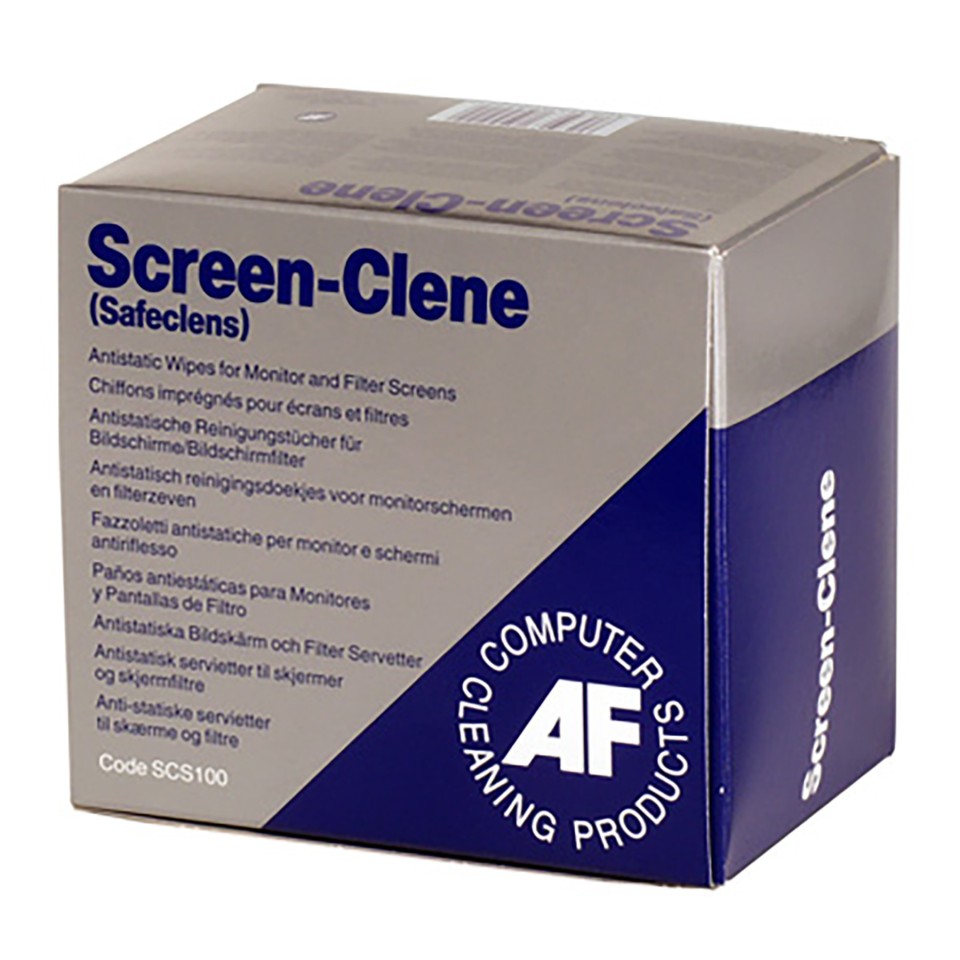 Wipes Screen Af Screenclene Bx100