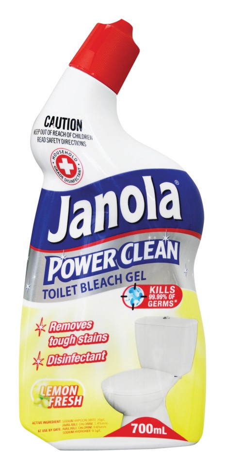 Janola Bleach Toilet Gel Lemon 700ml