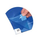 Tapespec Sticky Mat Clean Pad 600mm x 900mm Blue Carton 10 image