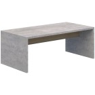 Accent Block Coffee Table Classic Oak / Cured Concrete image
