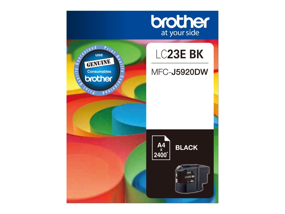 Brother Ink Cartridge Black Lc23Ebk