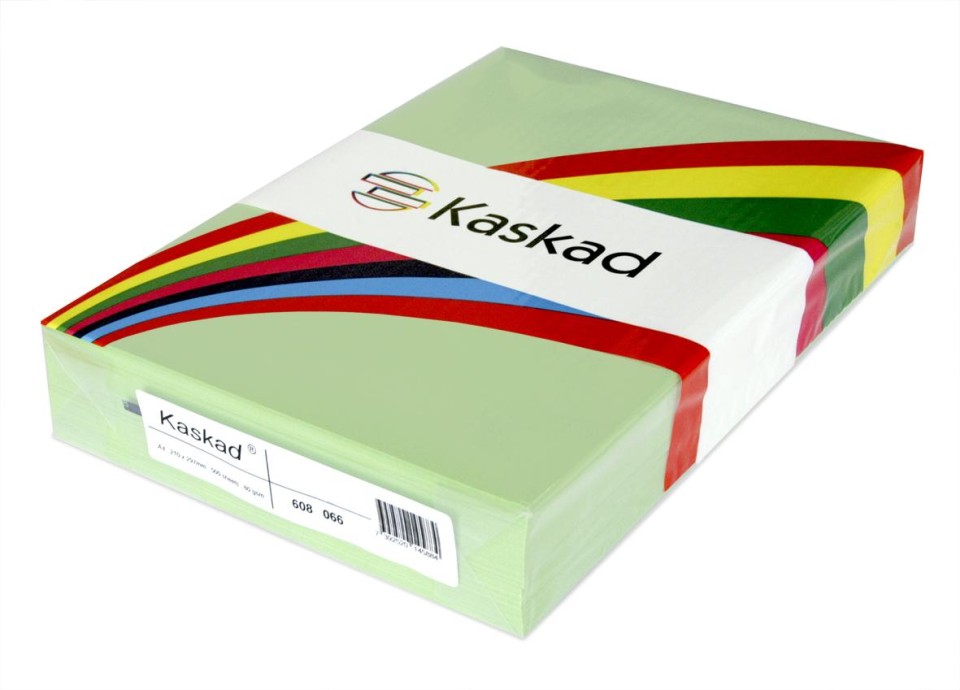 Kaskad Colour Paper 160gsm A4 Leafbird Green Pack 250