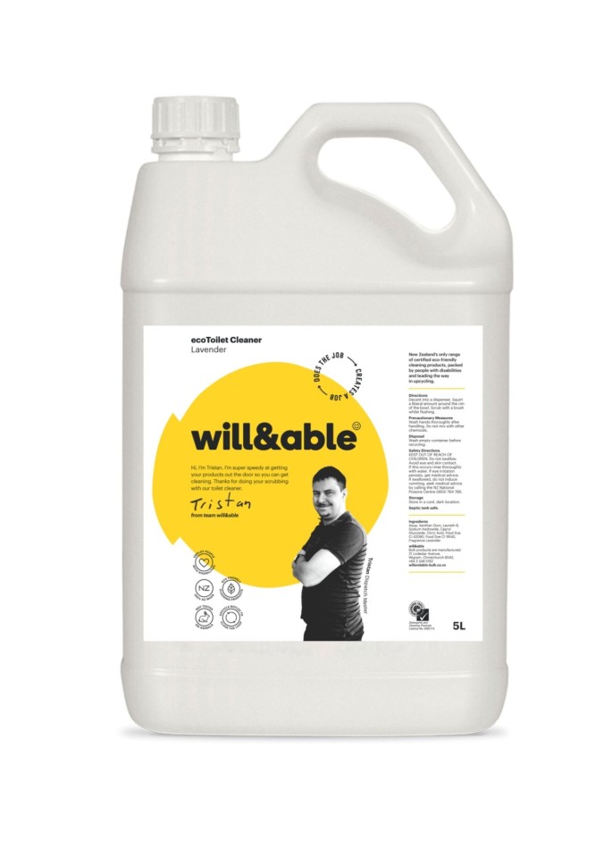 will&able ecoToilet Cleaner 5 Litre