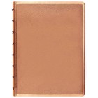Filofax Saffiano Notebook A5 Metallic Rose Gold image
