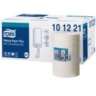 Tork M1 Wiping Paper Plus Mini Centrefeed Roll 101221 2 Ply White 75m Per Roll Carton of 11 image