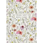 Collins 2024 Monthly Planner A5 Wildflowers image