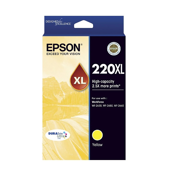 Epson Ink Cartridge 220XL Yellow