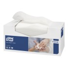 Tork Premium Soft Wash Cloth 742200 1 Ply White 135 Sheets Per Box Carton of 8 image