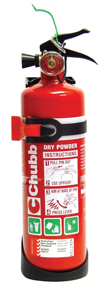 Chubb Dry Powder Fire Extinguisher 1kg