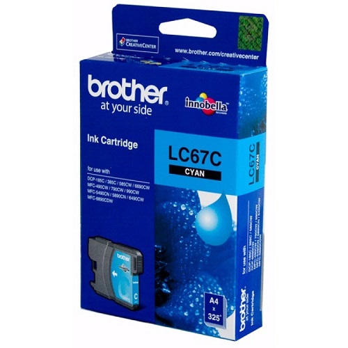 Brother Ink Cartridge LC67C Cyan