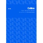 Collins Tax Invoice Book Duplicate No Carbon Required A5 100 Leaf image