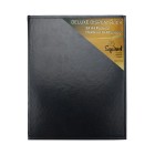 Squirrel Display Book A4 Deluxe Leatherette 24 Pocket Black Each image