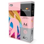 Paperline Colours Tinted Copy Paper 80gsm A4 Pink Rose Ream 500 image